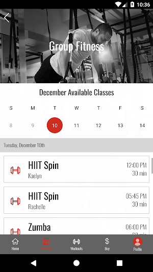 Spectrum Fitness Minot Screenshot 2