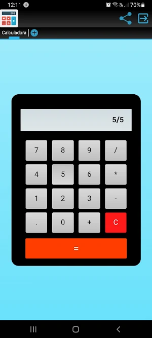 Calculadora Screenshot 1