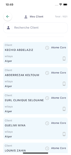 Atome SalesPro Screenshot 3