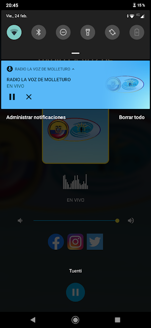 RADIO LA VOZ DE MOLLETURO Screenshot 3