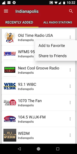 Indianapolis Radio Stations - Indiana, USA Screenshot 1