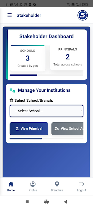PB School Management Screenshot 3