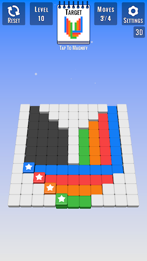 Color Swipe Puzzle 3D Screenshot 3