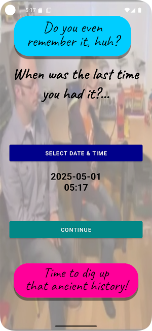 Chad Abstinence Meter Screenshot 1