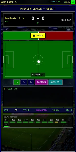 Champions Manager 1 Screenshot 2
