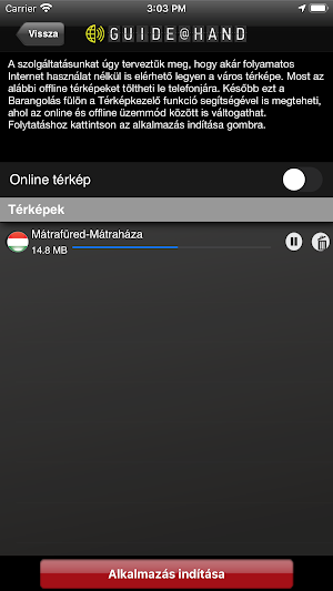Mátra GUIDE@HAND Screenshot 1