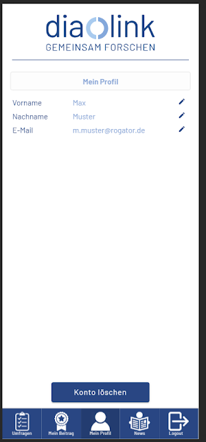 dia·link Screenshot 2