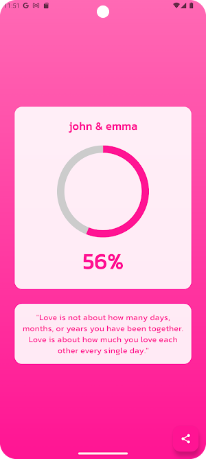 love calculator by name Screenshot 2