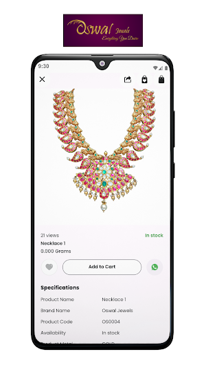 Oswal Jewels Screenshot 2