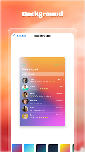 Chat Ease Messages Screenshot 2