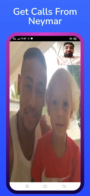 Neymar Video Call & Chat Screenshot 3