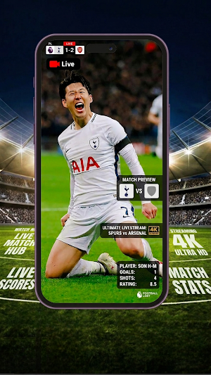Live Football TV HD Pro Screenshot 0