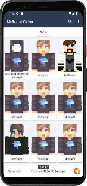 MrBeast Skins for Minecraft Screenshot 3