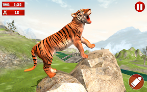 Ferocious Tiger Attack-Big Cat Hunter Screenshot 1