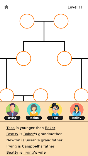 Family Tree - Logic Game Screenshot 1