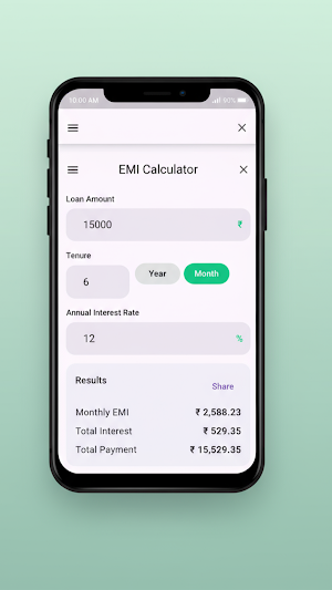 All In One Calculator EMI-More Screenshot 1