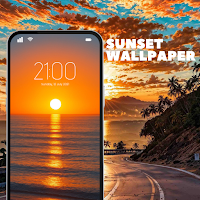 Sunset Aesthetic Wallpaper 4K