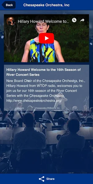 Chesapeake Orchestra Screenshot 2