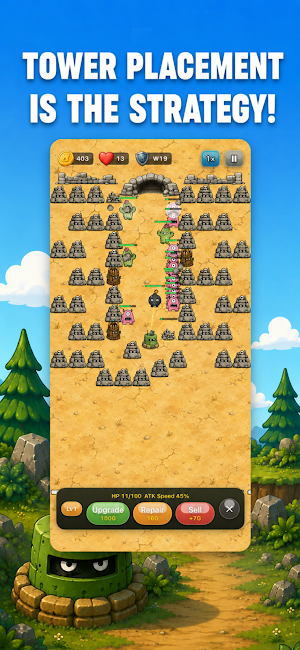 Sunken Defense - Tower Defense Screenshot 1