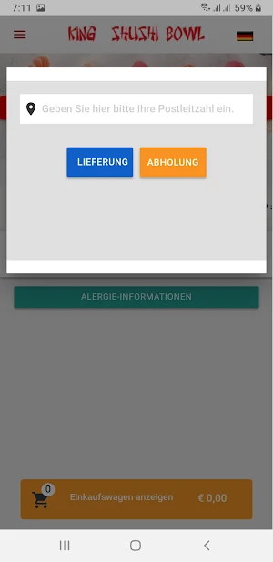 King Sushi Bowl Screenshot 2