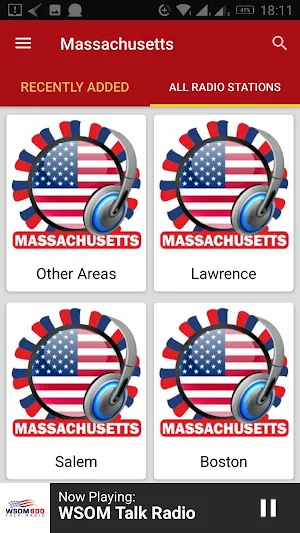 Massachusetts Radio Stations Screenshot 2