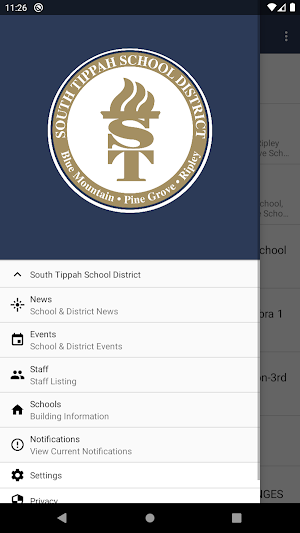 South Tippah School District Screenshot 1