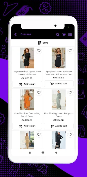 Lea-Mia-Shopping Screenshot 2