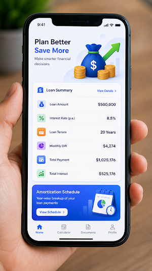 Loan Interest & EMI Calculator Screenshot 3