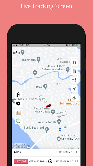 Moto Guard GPS Screenshot 2