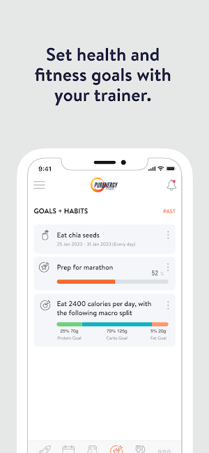 PurEnergy Fitness Screenshot 2