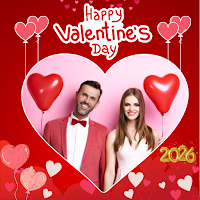 Valentine Day Photo Frame 2026