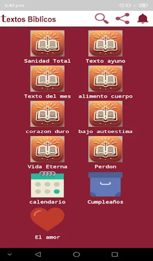 Aliento Diario Textos Bíblicos Screenshot 0