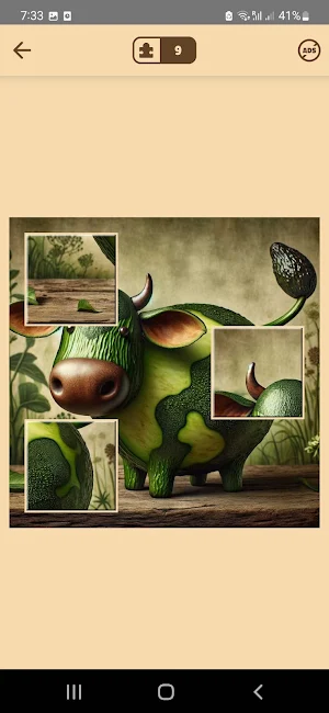Veggie Animals: Hybrid Puzzles Screenshot 3