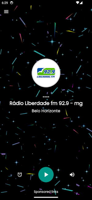Rádio Liberdade FM 92.9 BH MG Screenshot 1