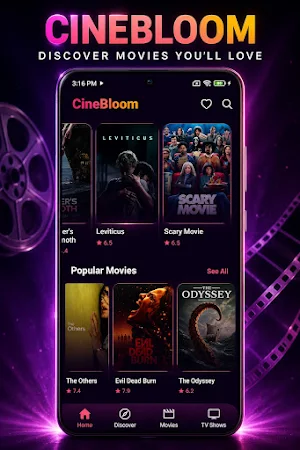 CineBloom : Movies & Series Screenshot 0