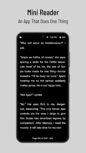 Mini Reader Screenshot 0