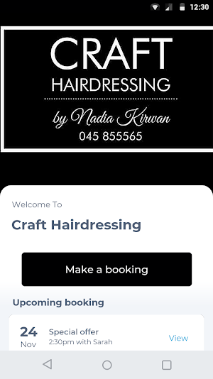 Craft Hairdressing Screenshot 0