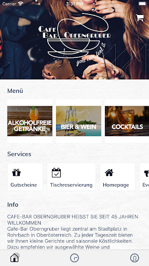 Cafe-Bar Oberngruber Screenshot 1