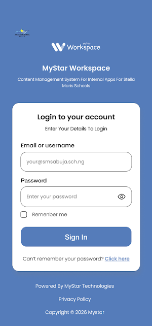 MyStar Workplace Screenshot 0