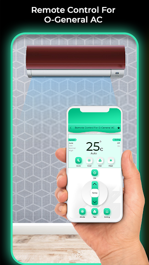 Remote Control For O'General AC Screenshot 1