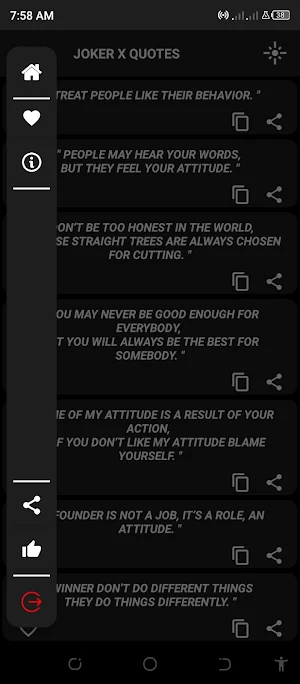 Joker X Quotes Screenshot 1