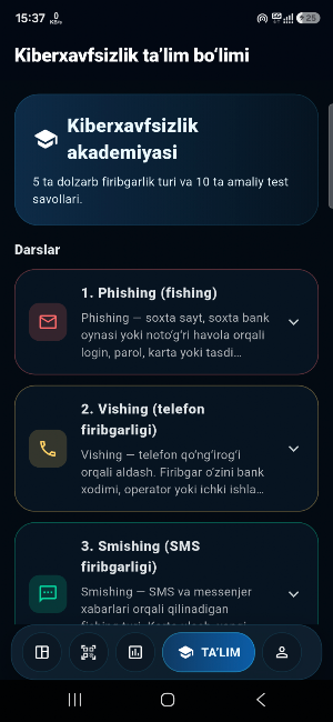 BUXORO SMART QALQON Screenshot 2