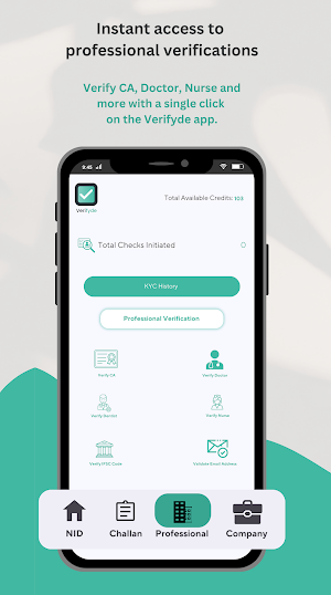 Verifyde - KYC Verification Screenshot 2