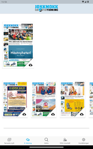 Jokkmokk Gratistidning Screenshot 2