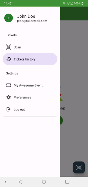 Koliseo Access Control Screenshot 2