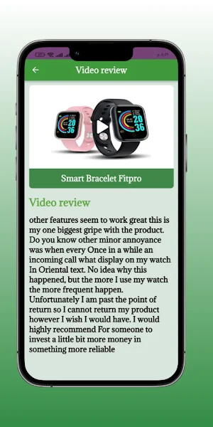 Smart Bracelet Fitpro help Screenshot 1