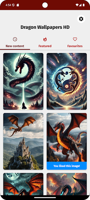 Dragon Wallpapers HD Screenshot 3