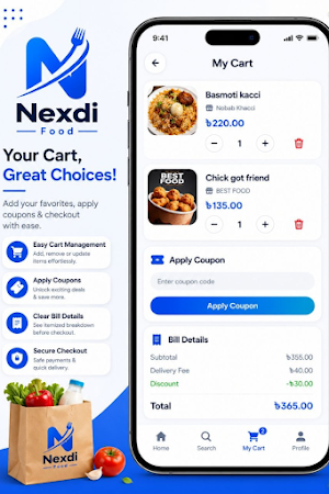 Nexdi Food Screenshot 2