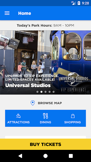 Universal Hollywood™ App Screenshot 0