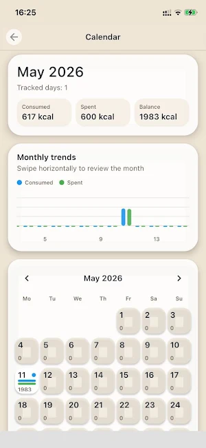 YouCC: AI Calorie Counter Screenshot 3